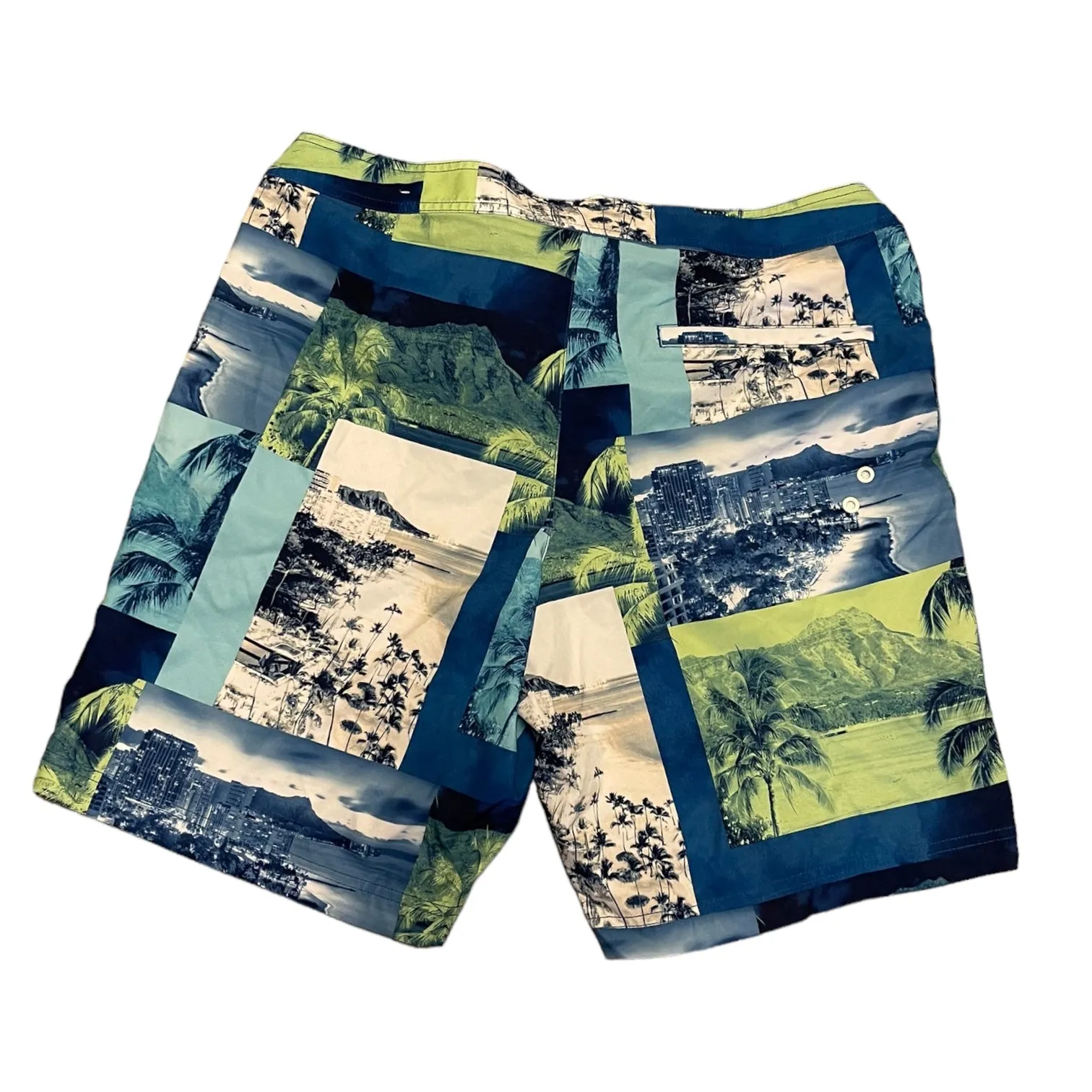 American Eagle Tropical Hawaii Diamond Head Board Shorts Size Large