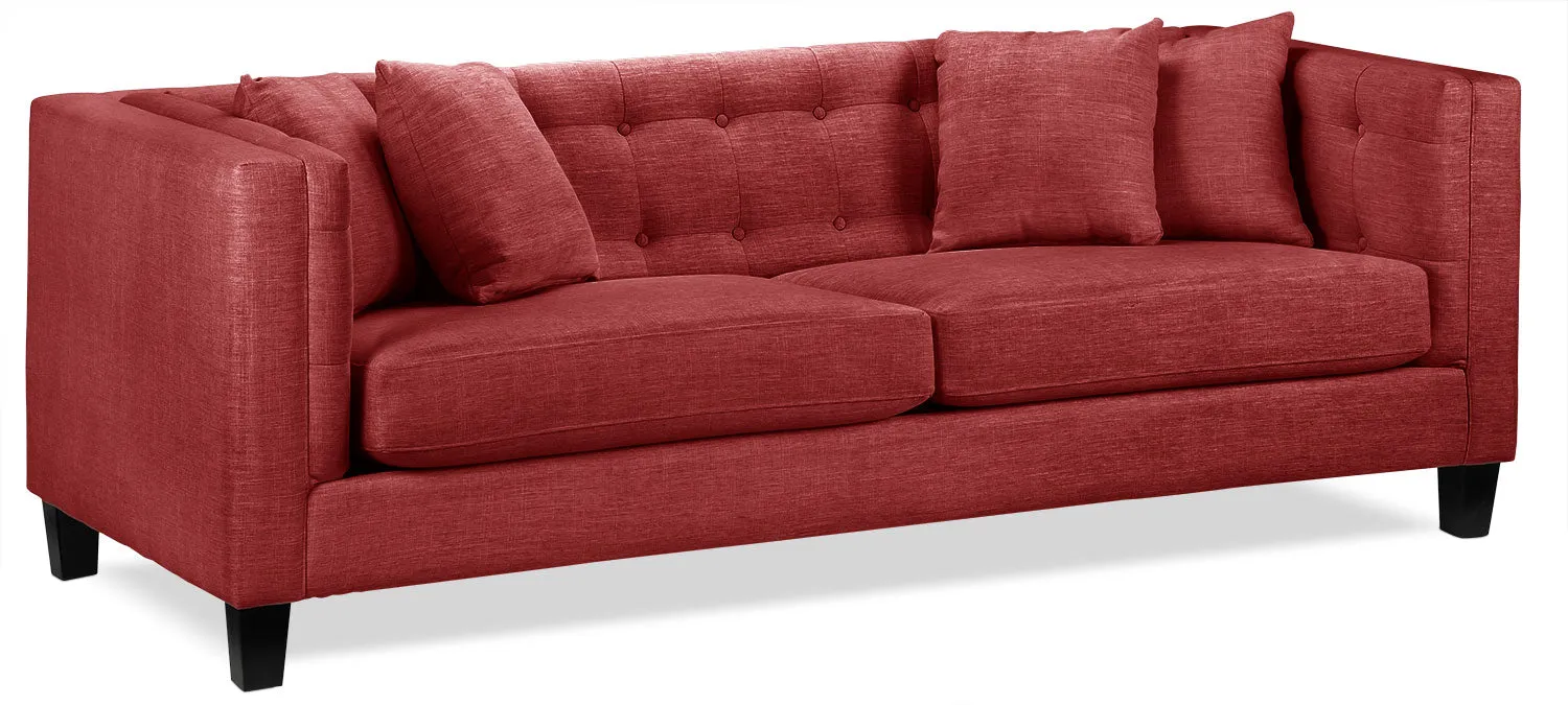 Astin Sofa - Red