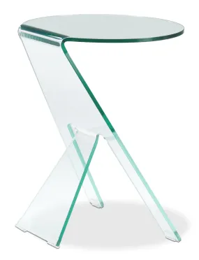 Athens End Table - Glass