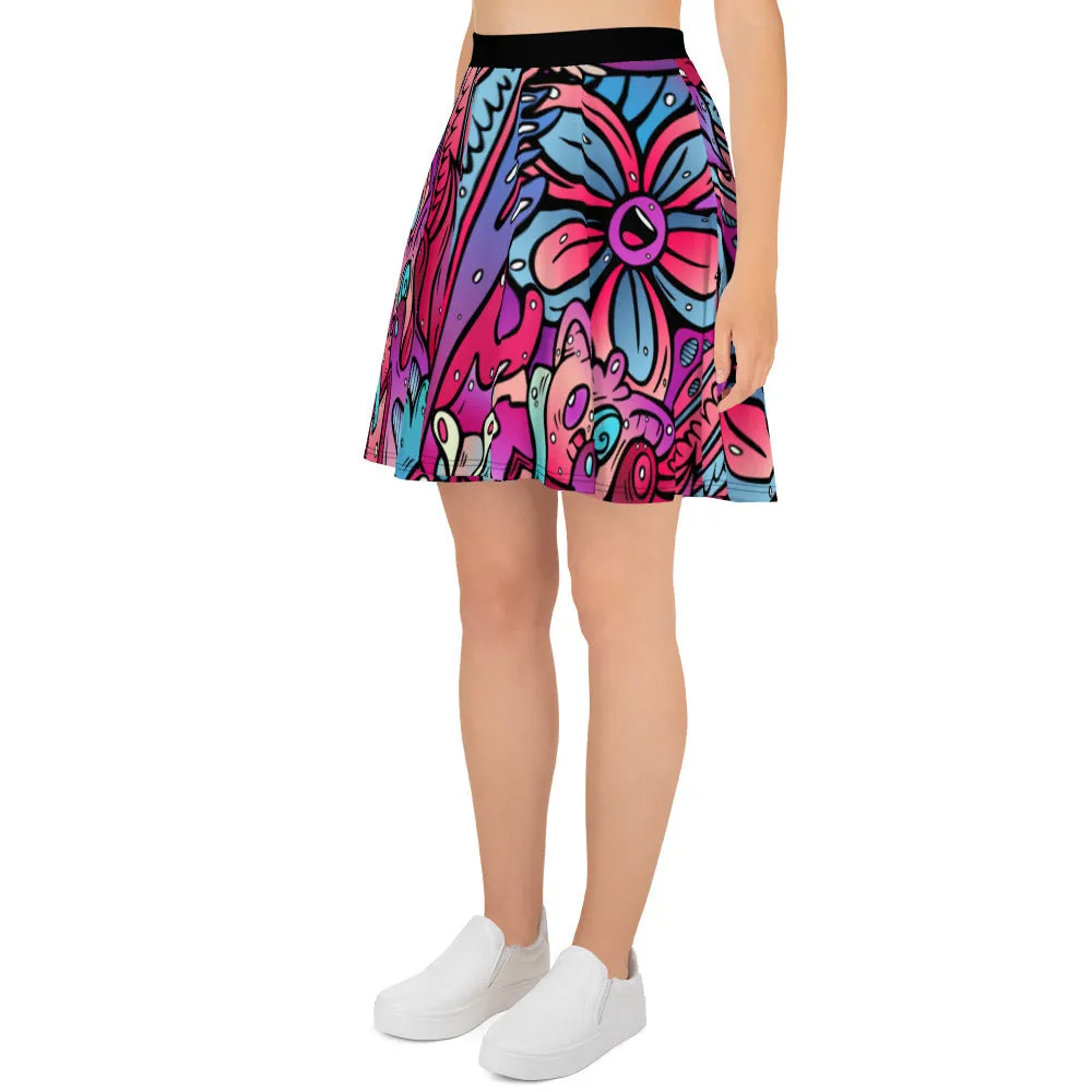 Blooms - Skater Skirt