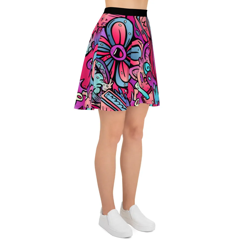 Blooms - Skater Skirt