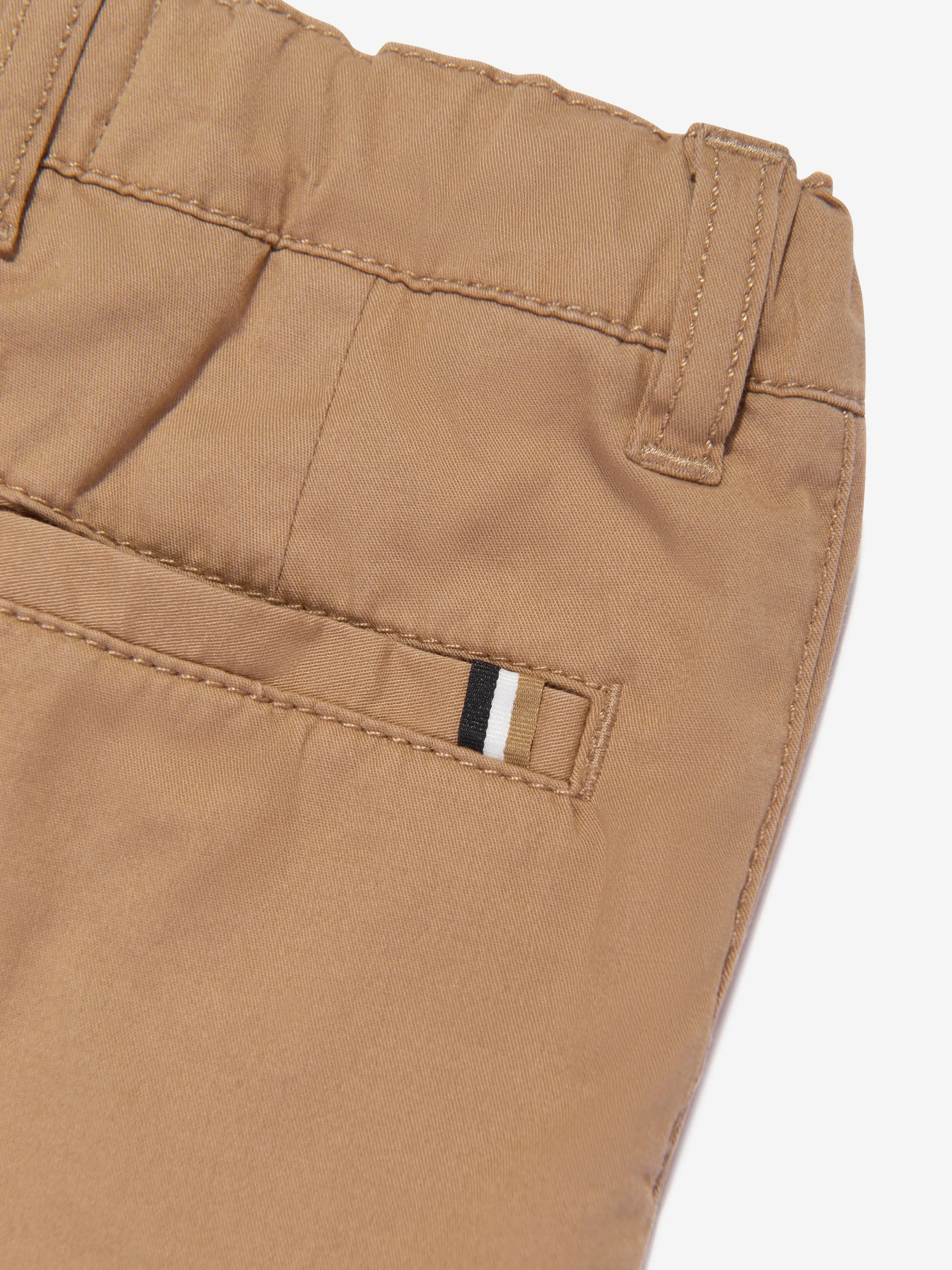 BOSS Baby Boys Chino Shorts in Beige