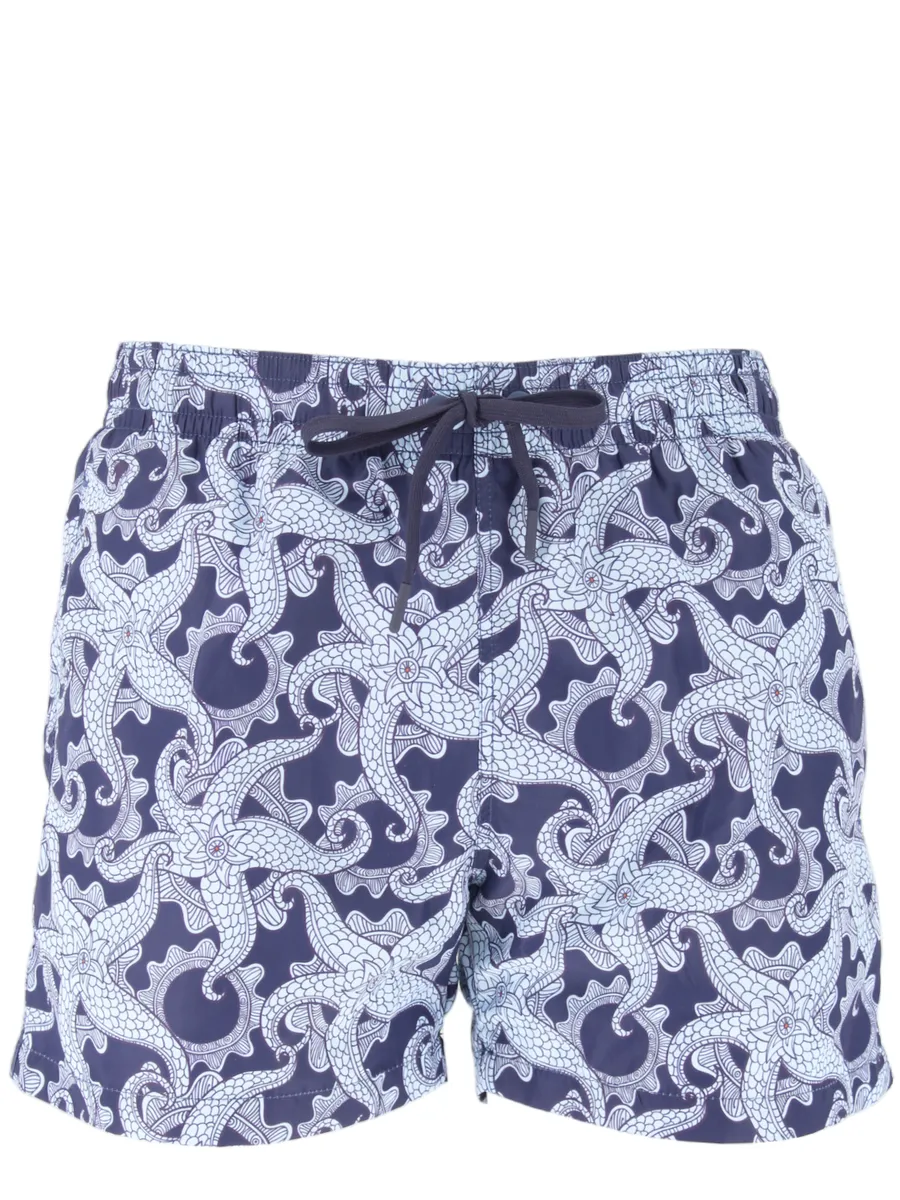 Boxer stampa stelle marine