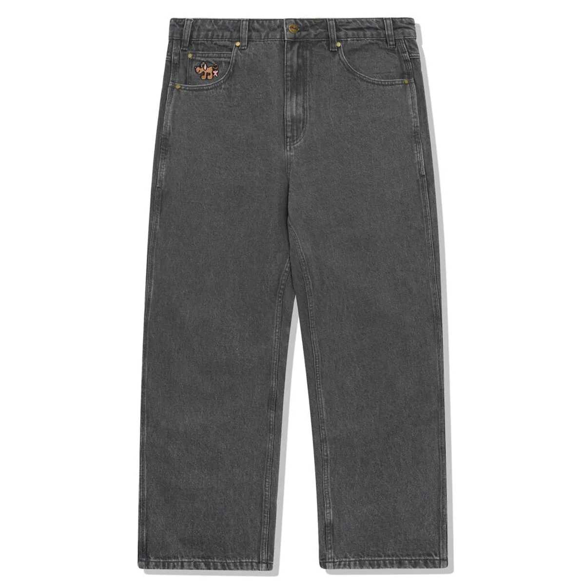 Butter Goods - Pooch Relaxed Denim Jeans Washed Grey