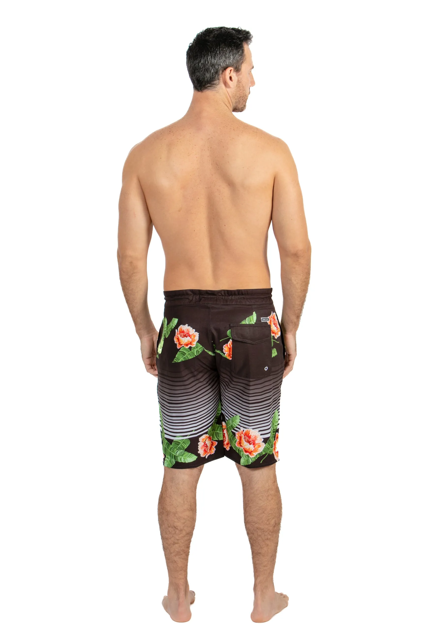 Caged Floral - 21" Board Short