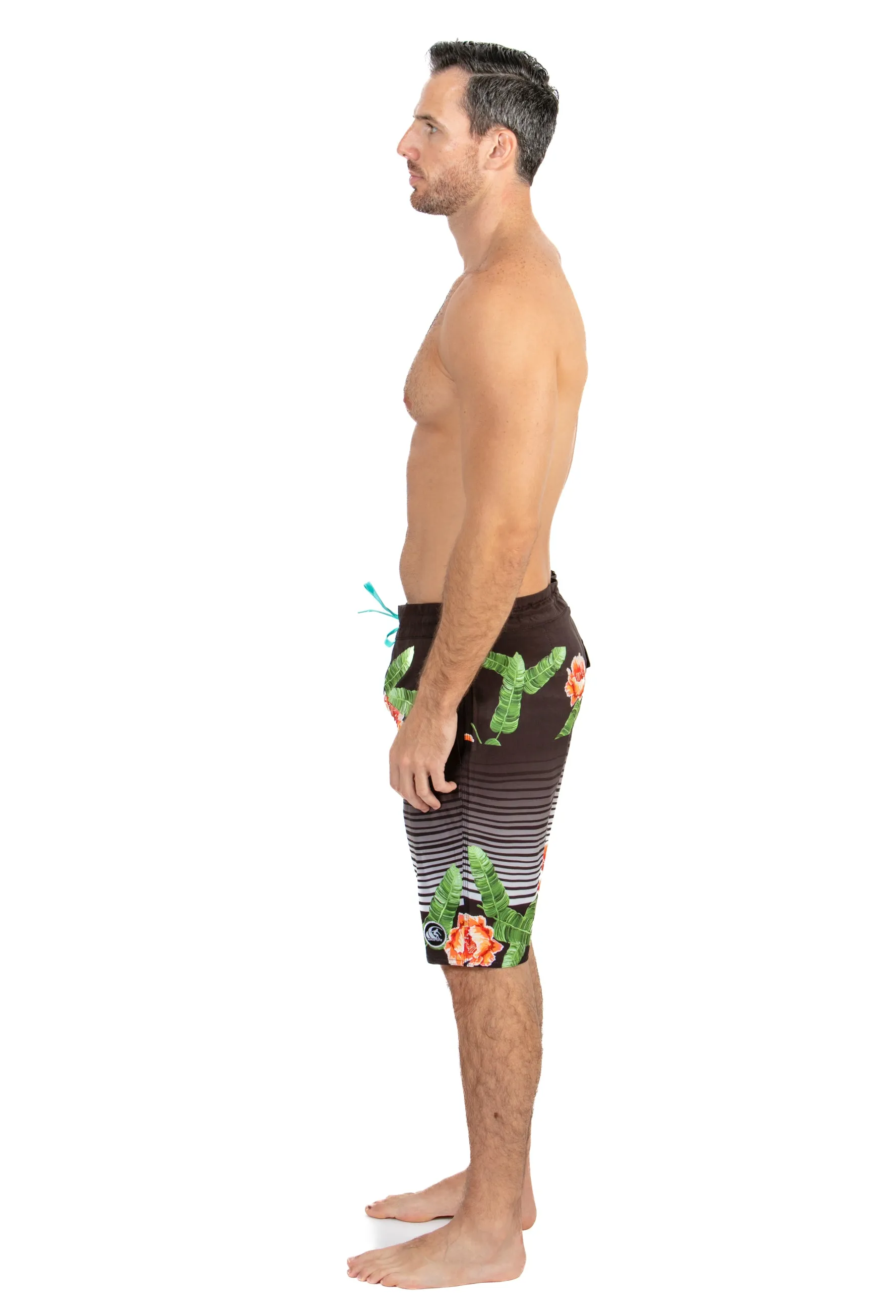 Caged Floral - 21" Board Short