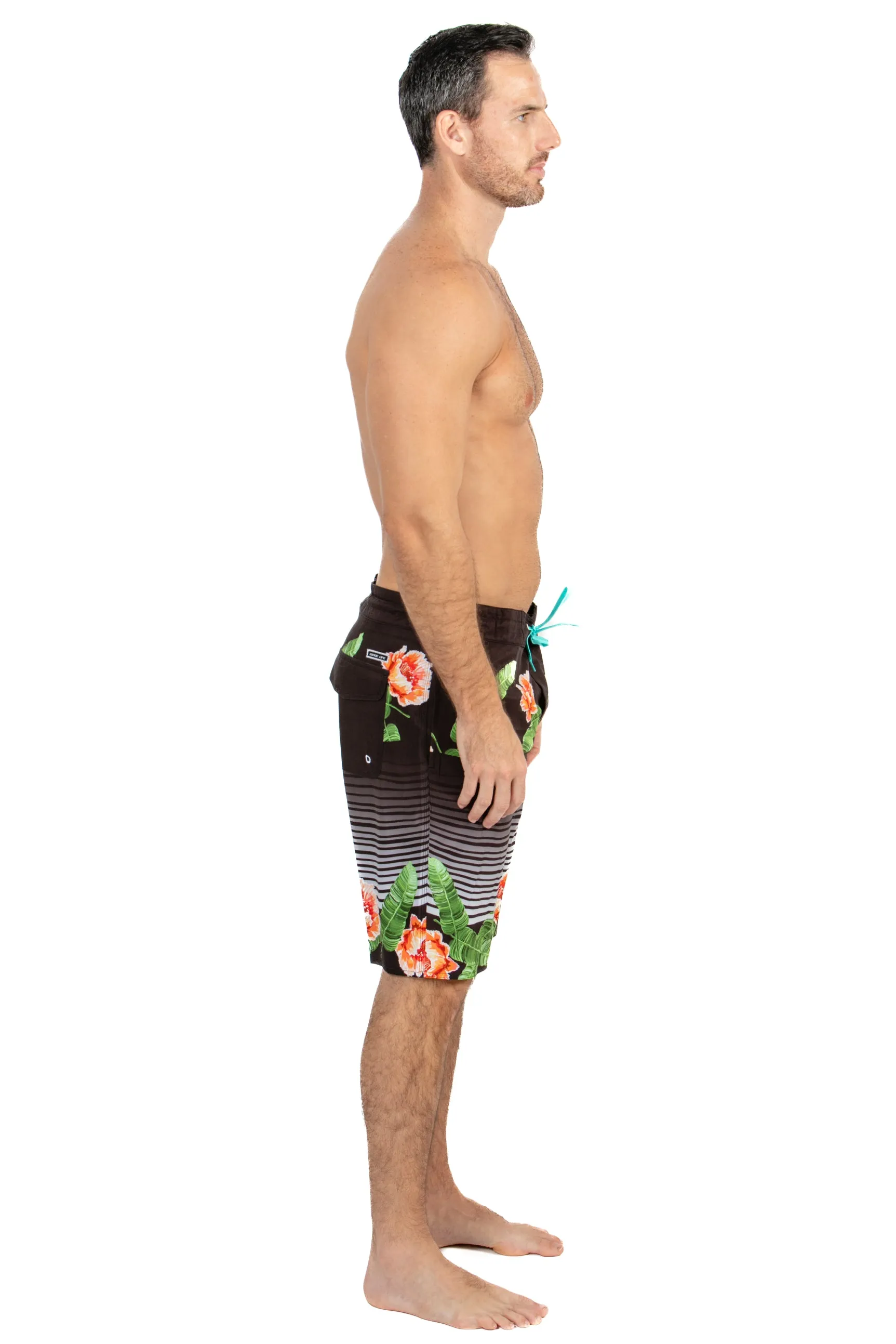 Caged Floral - 21" Board Short