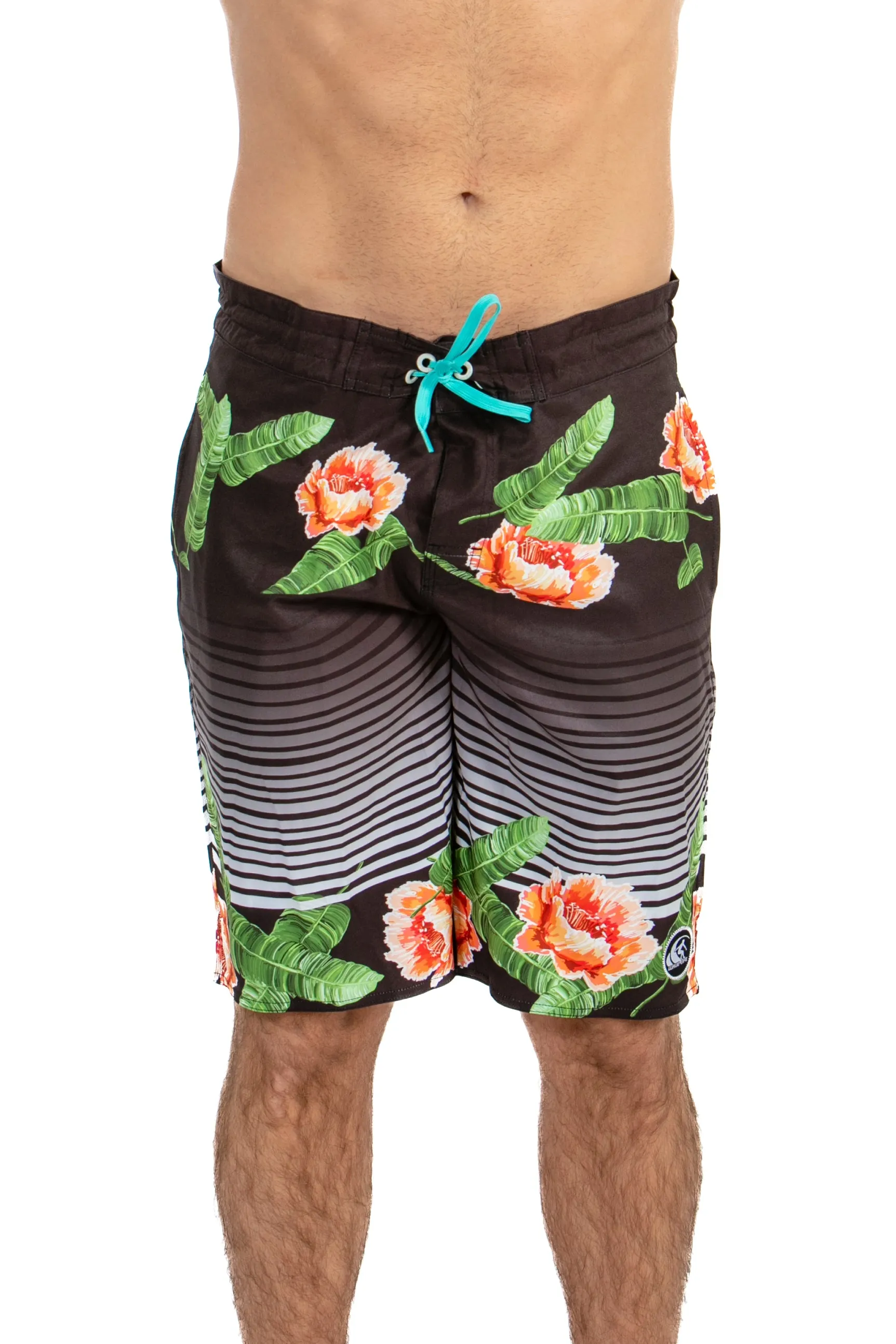 Caged Floral - 21" Board Short