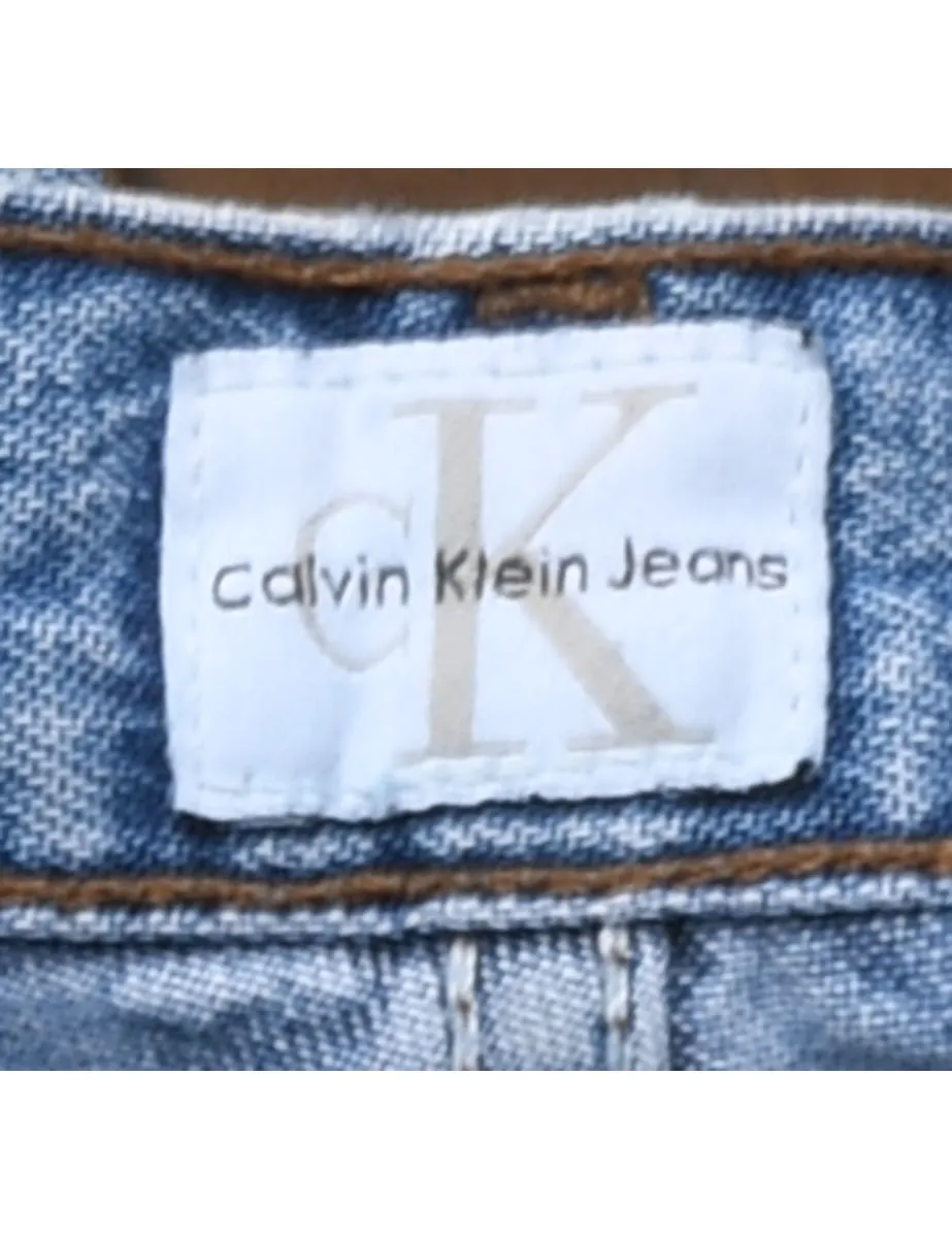 Calvin Klein Tapered Light Wash Jeans - W32 L31