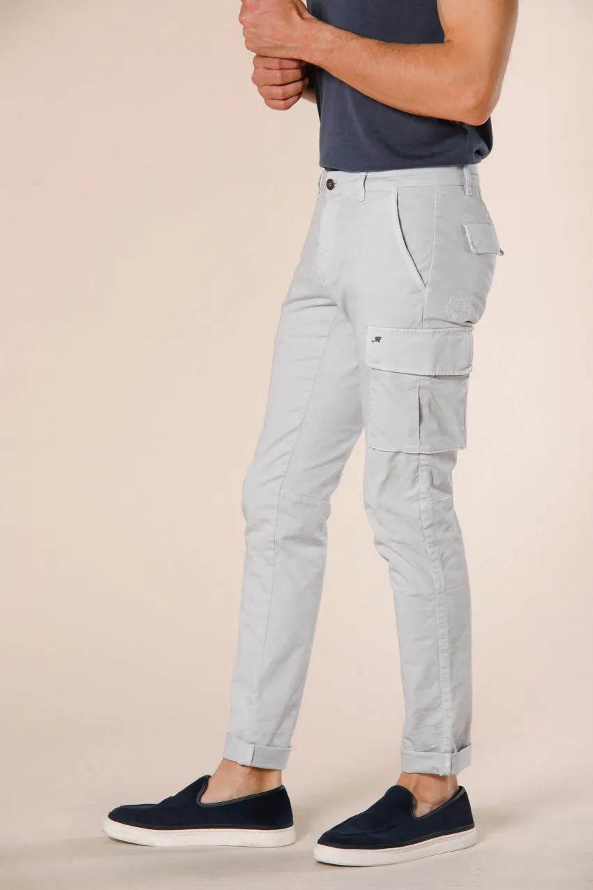 Chile pantalone cargo uomo in twill extra slim ①