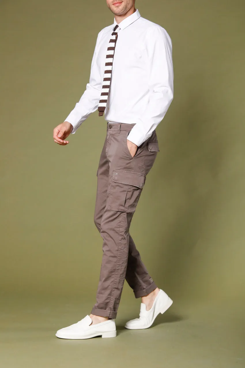 Chile pantalone cargo uomo in twill extra slim ①