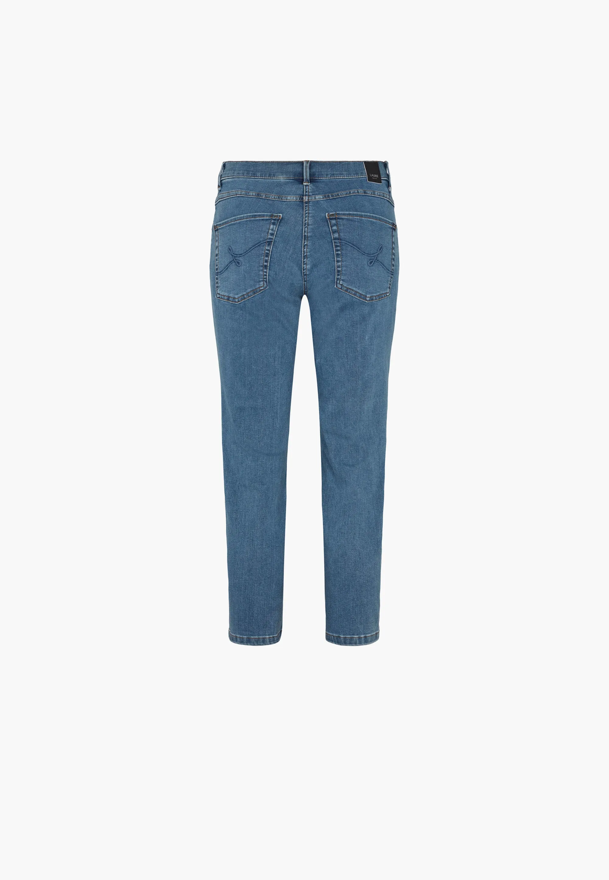 Christie Regular Crop - Blue Denim