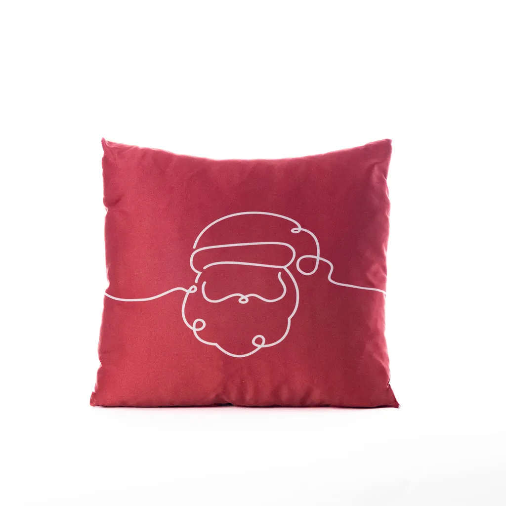 Cuscino Arredo My House Natale Babbo Natale Double Face