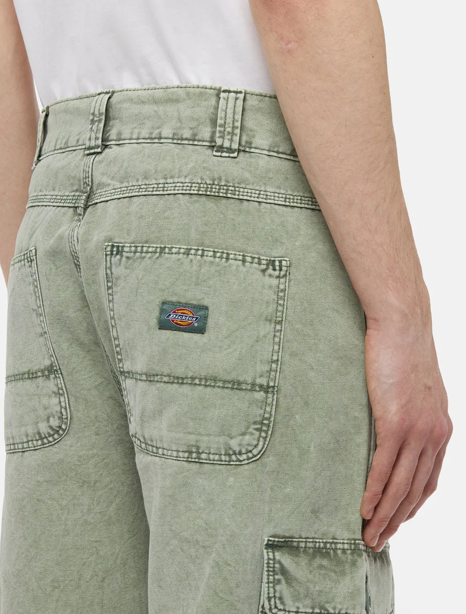 Dickies Newington Acid Dye Trousers - Light Green