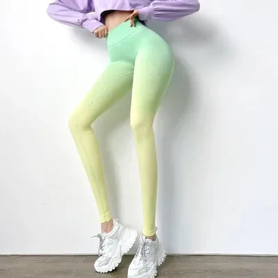 Gradient Color Energy Leggings