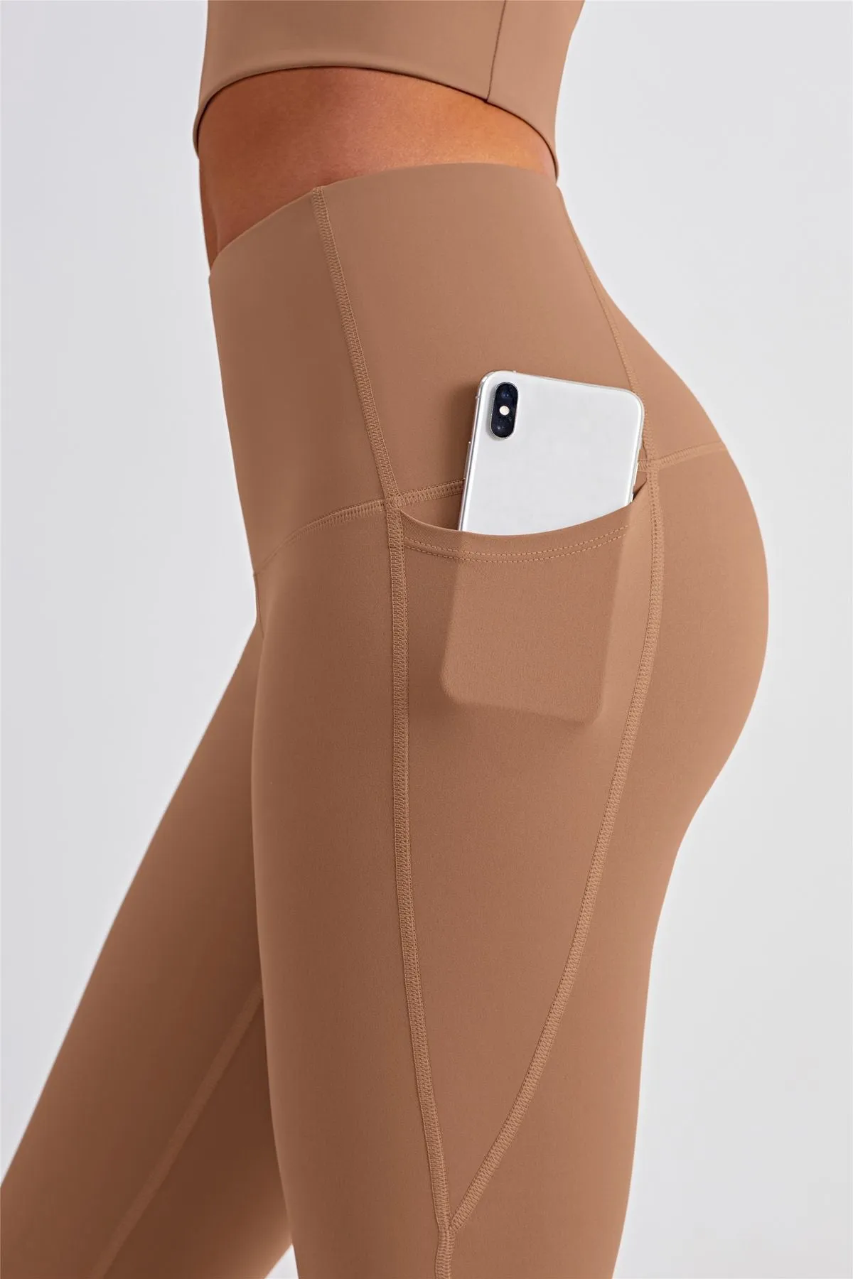 High-Rise Workout Leggings with Pockets