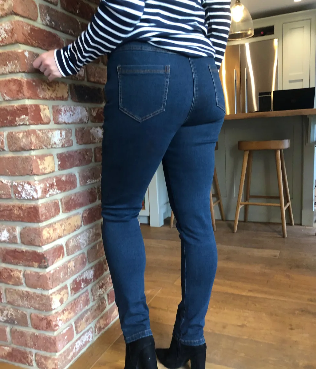 Indigo Stretch Slim Leg Jeans