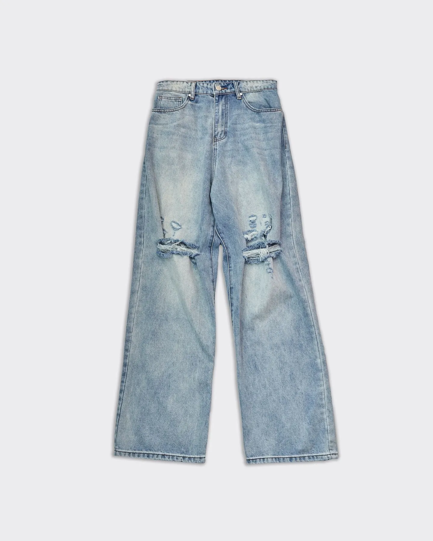 Jeans Lax Blowout Denim Light Blu