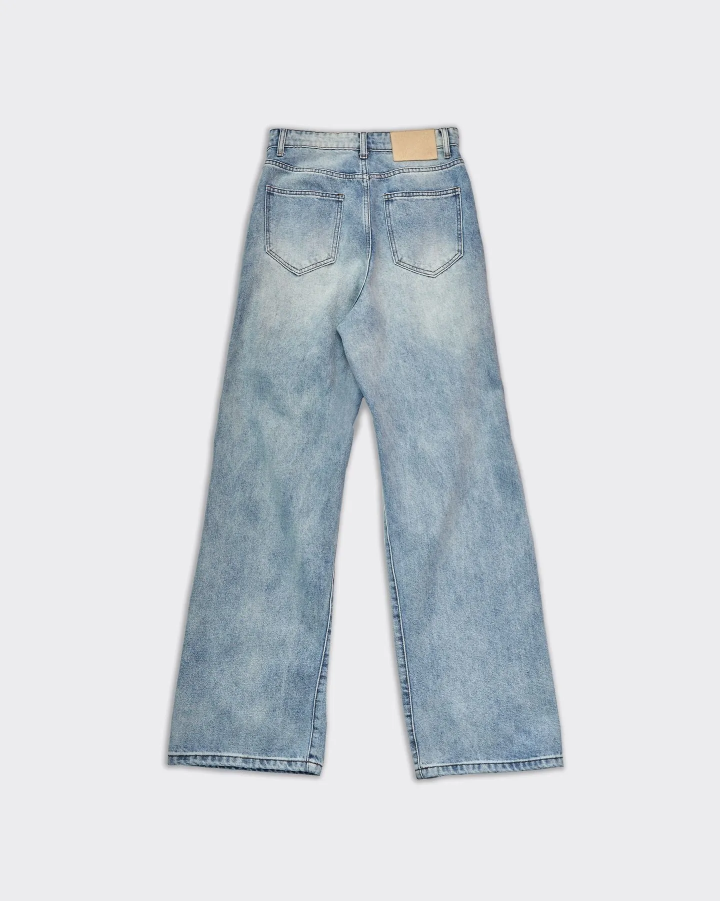 Jeans Lax Blowout Denim Light Blu