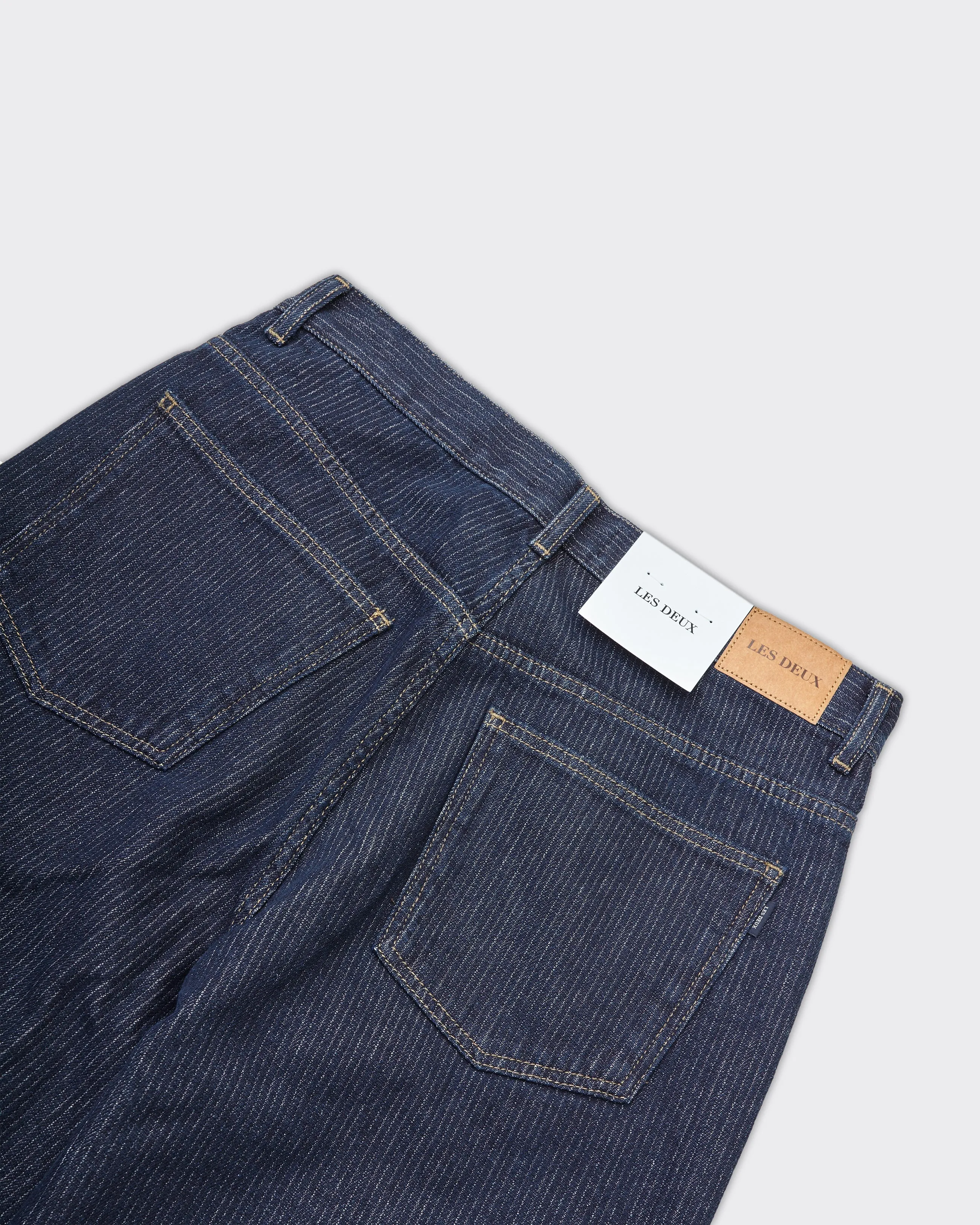 Jeans Roi Stripe Denim Dark Navy