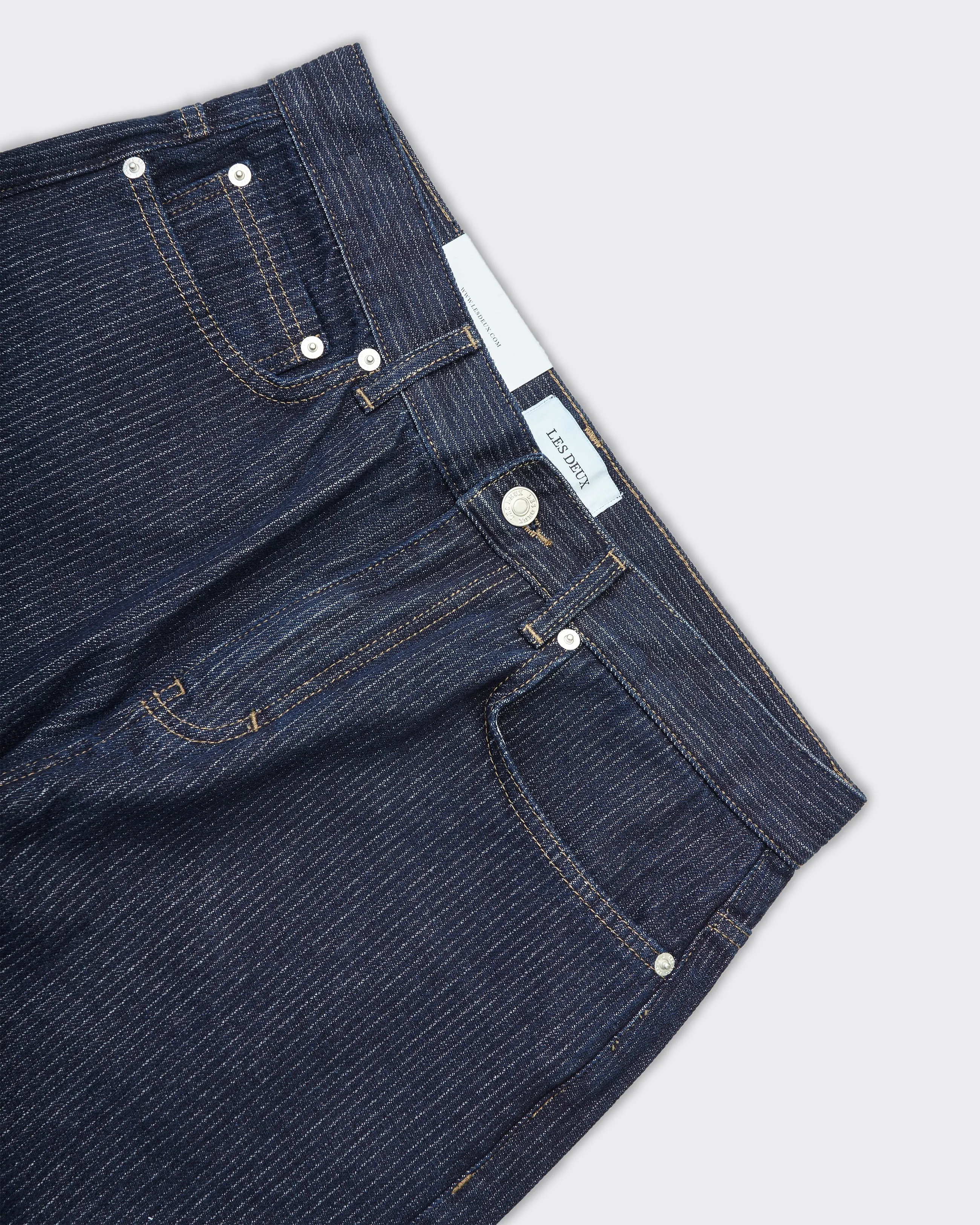 Jeans Roi Stripe Denim Dark Navy