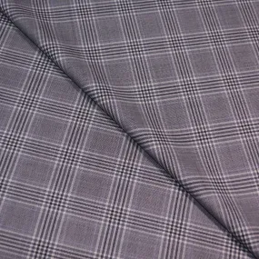 Light Grey Plaid Teclana Luxury Holland & Sherry Fabric