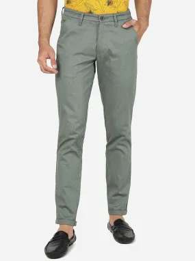 Light Pista Solid Neo Fit Casual Trouser | Greenfibre