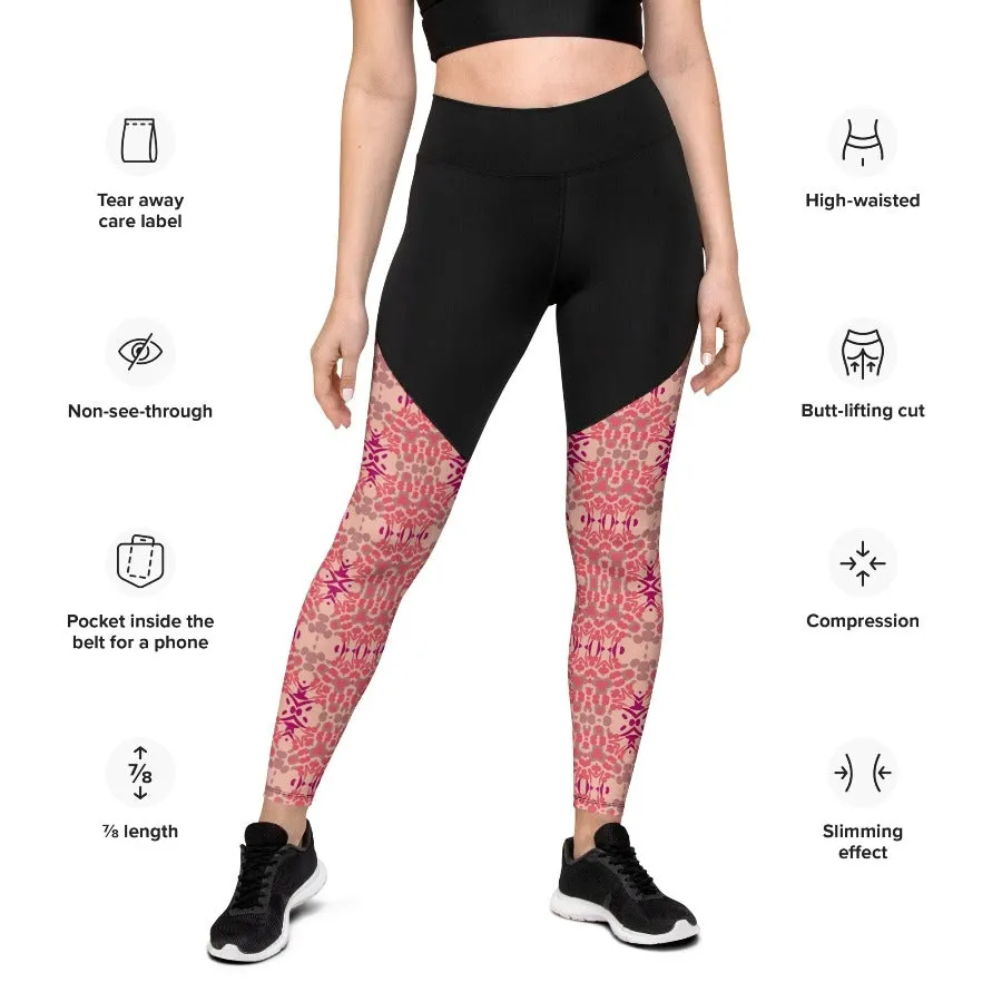 Medium to High Intensity Workout Sports Leggings