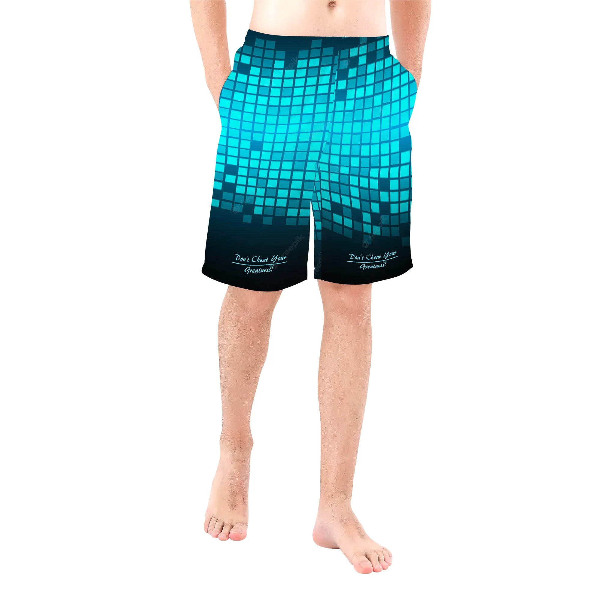 Men's All Over Print Board Shorts