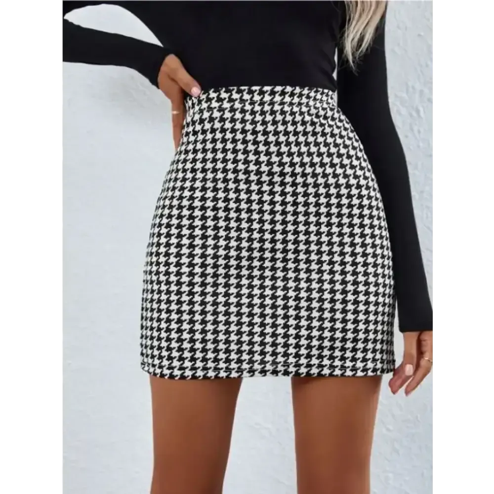 Mini Jibra Printed Pencil Skirt