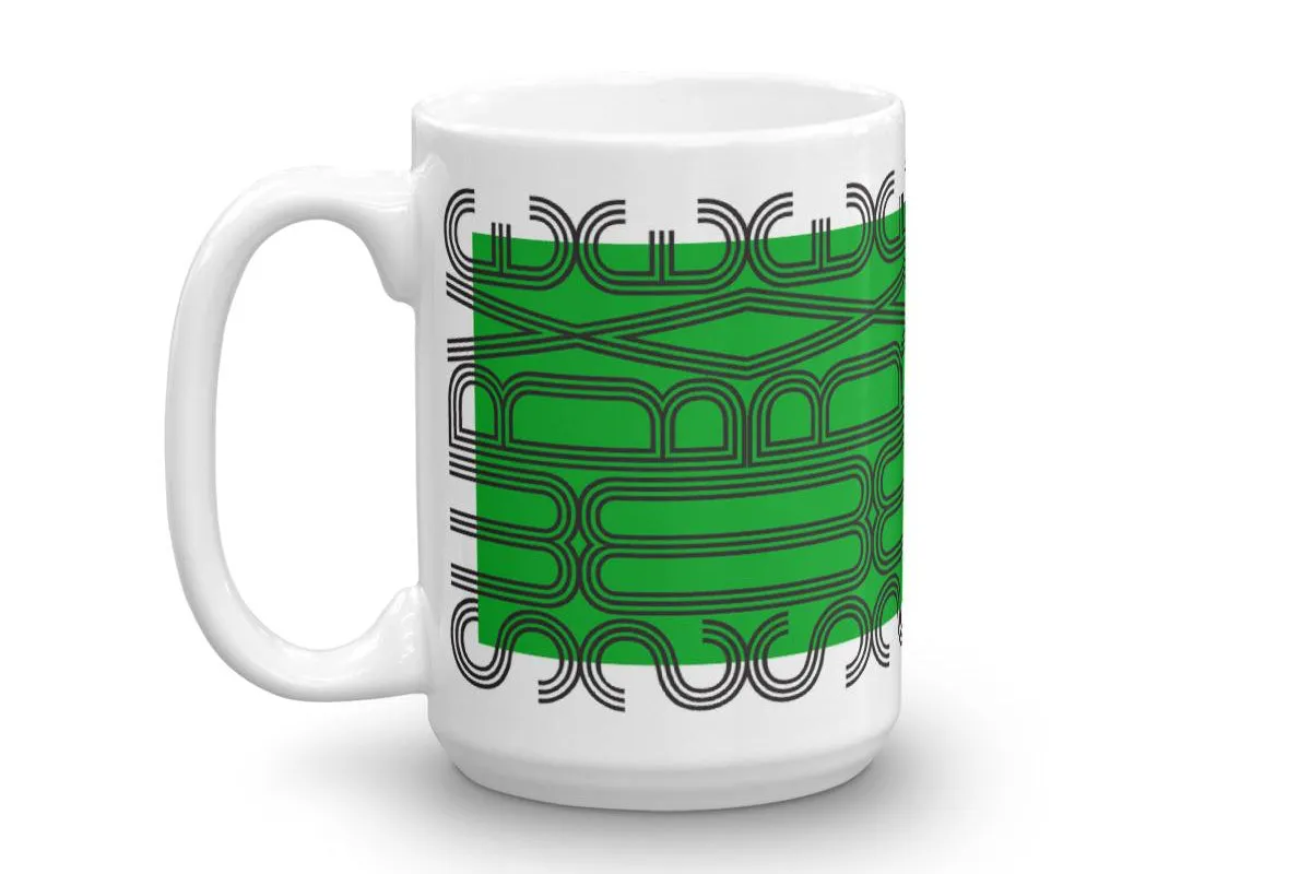 mug : MODERNE / grass green