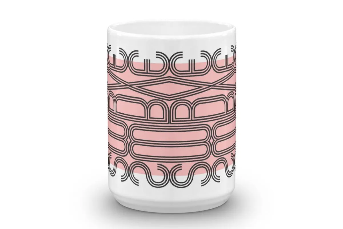 mug : MODERNE / light peach