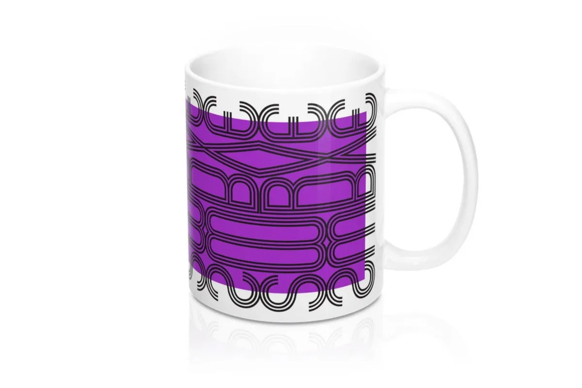 mug : MODERNE / neon purple