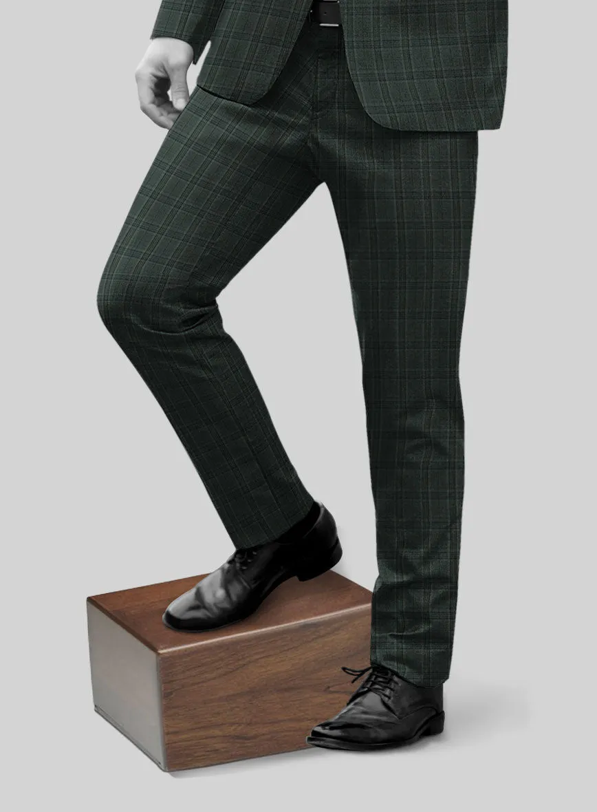 Napolean Green Hunting Plaid Suit