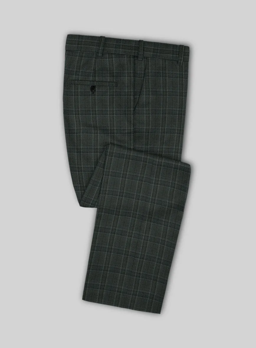 Napolean Green Hunting Plaid Suit