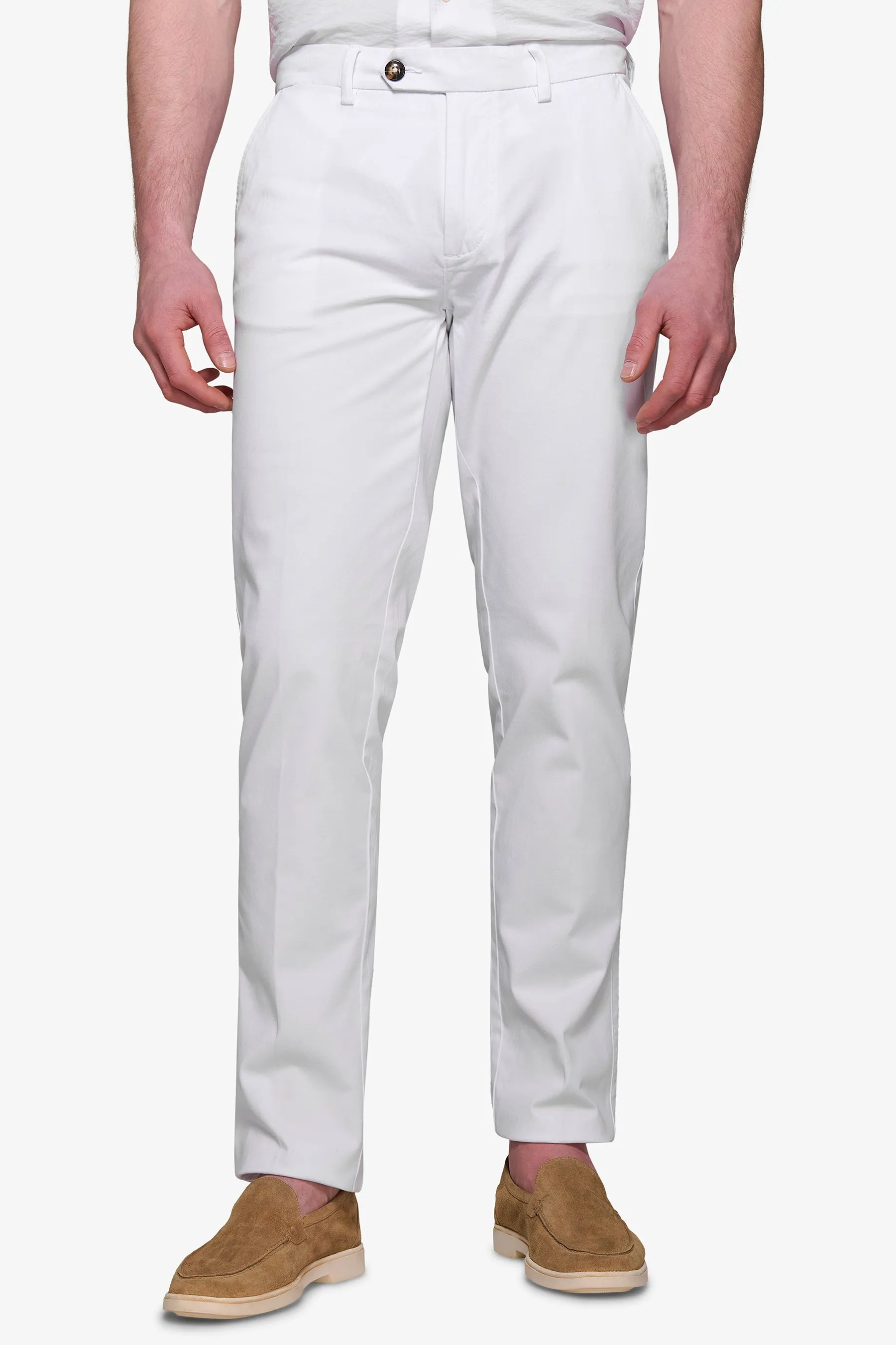 Pantalone chino bianco