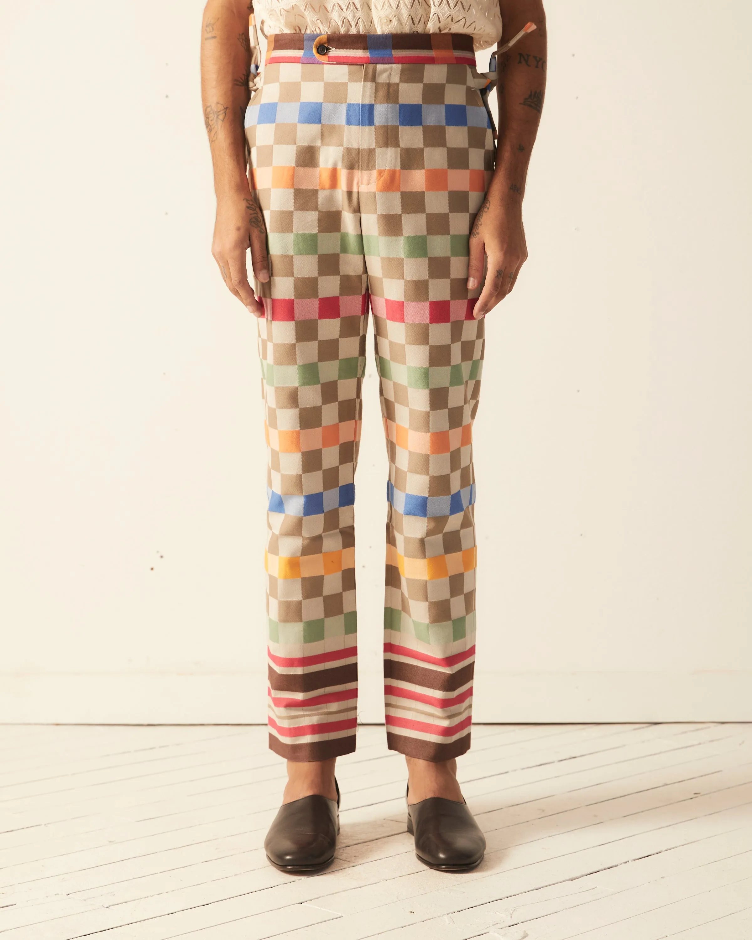 Picnic Plaid Trousers