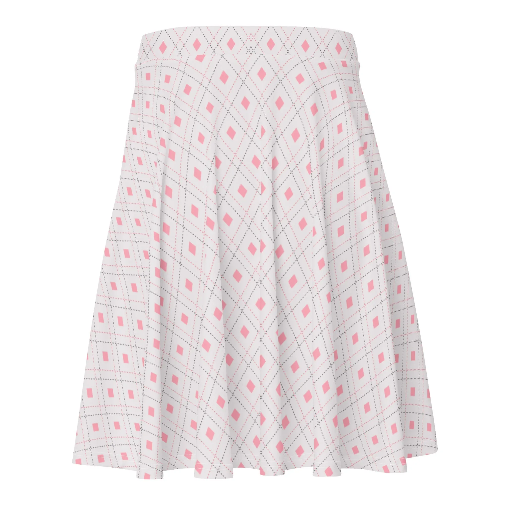 Pink Diamond Nexus Skater Skirt