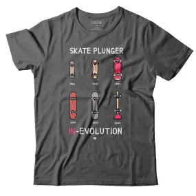 Plunger T-Shirt - Dark Grey