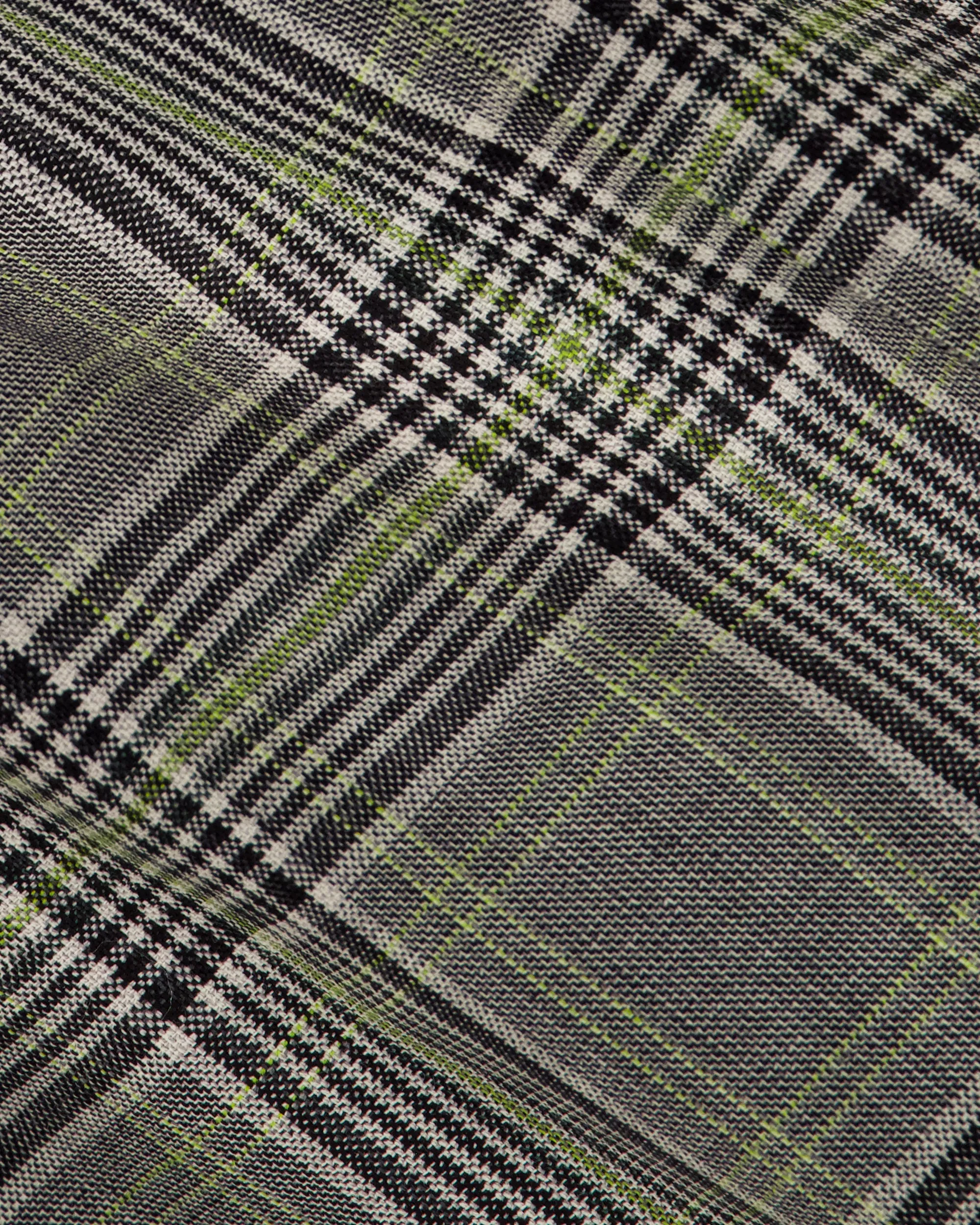 SG Dress Trouser - Grey   Green Plaid