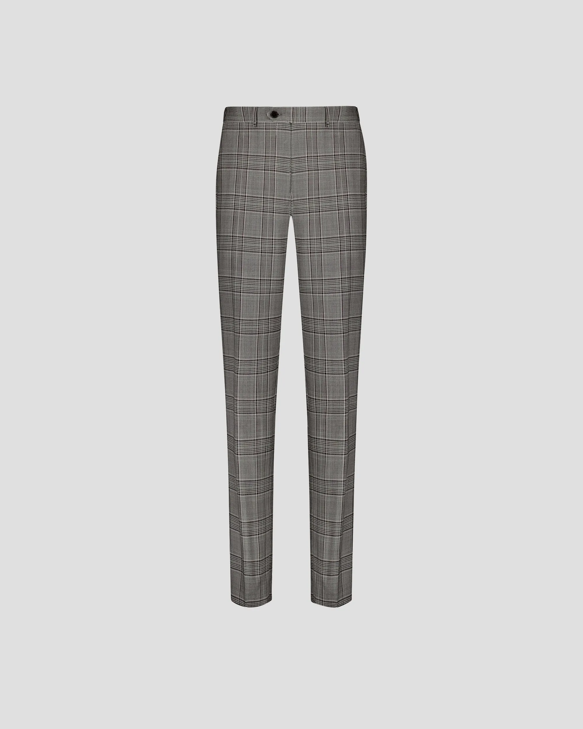 SG Dress Trouser - Grey   Green Plaid