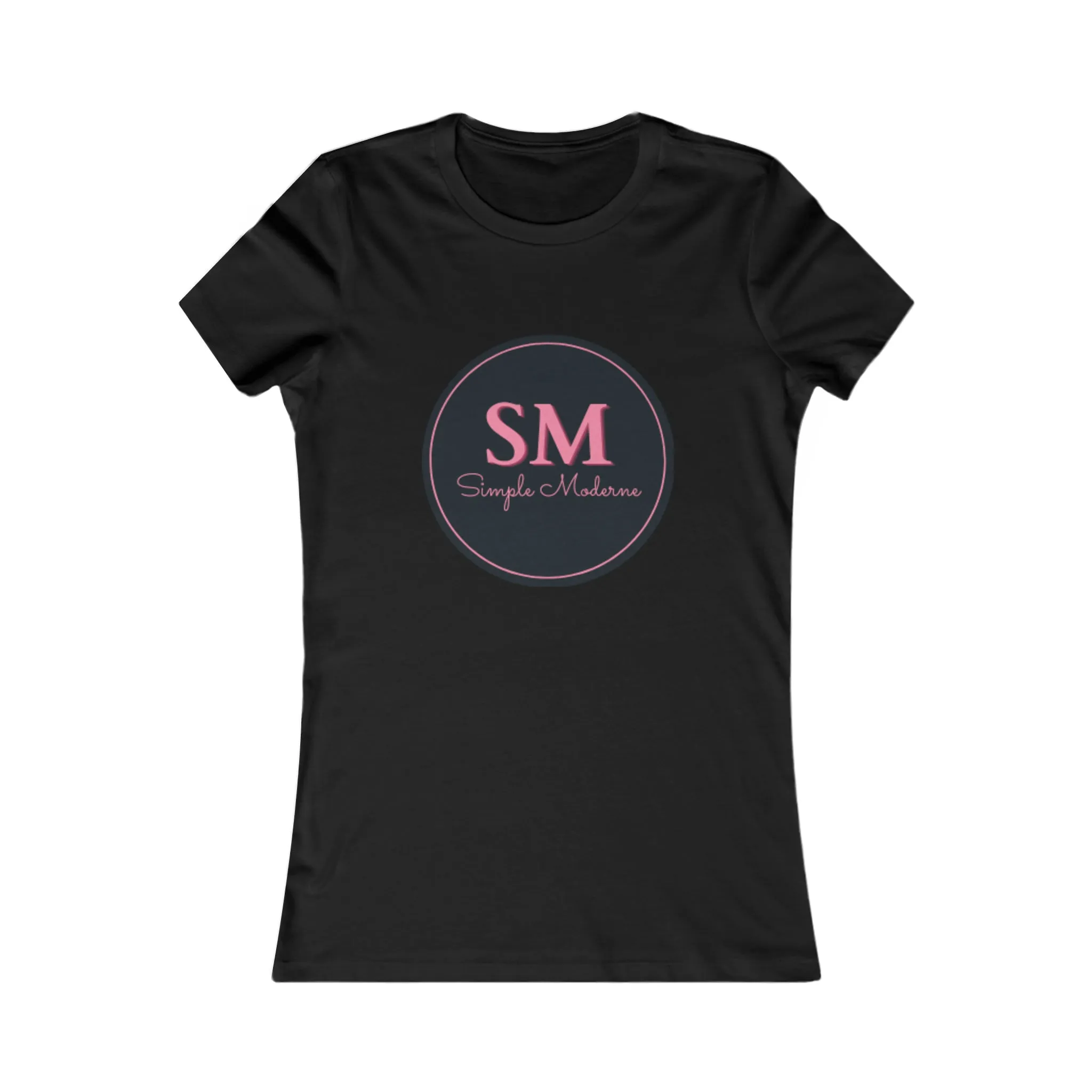 Simple Moderne Favorite Basic Logo Tee