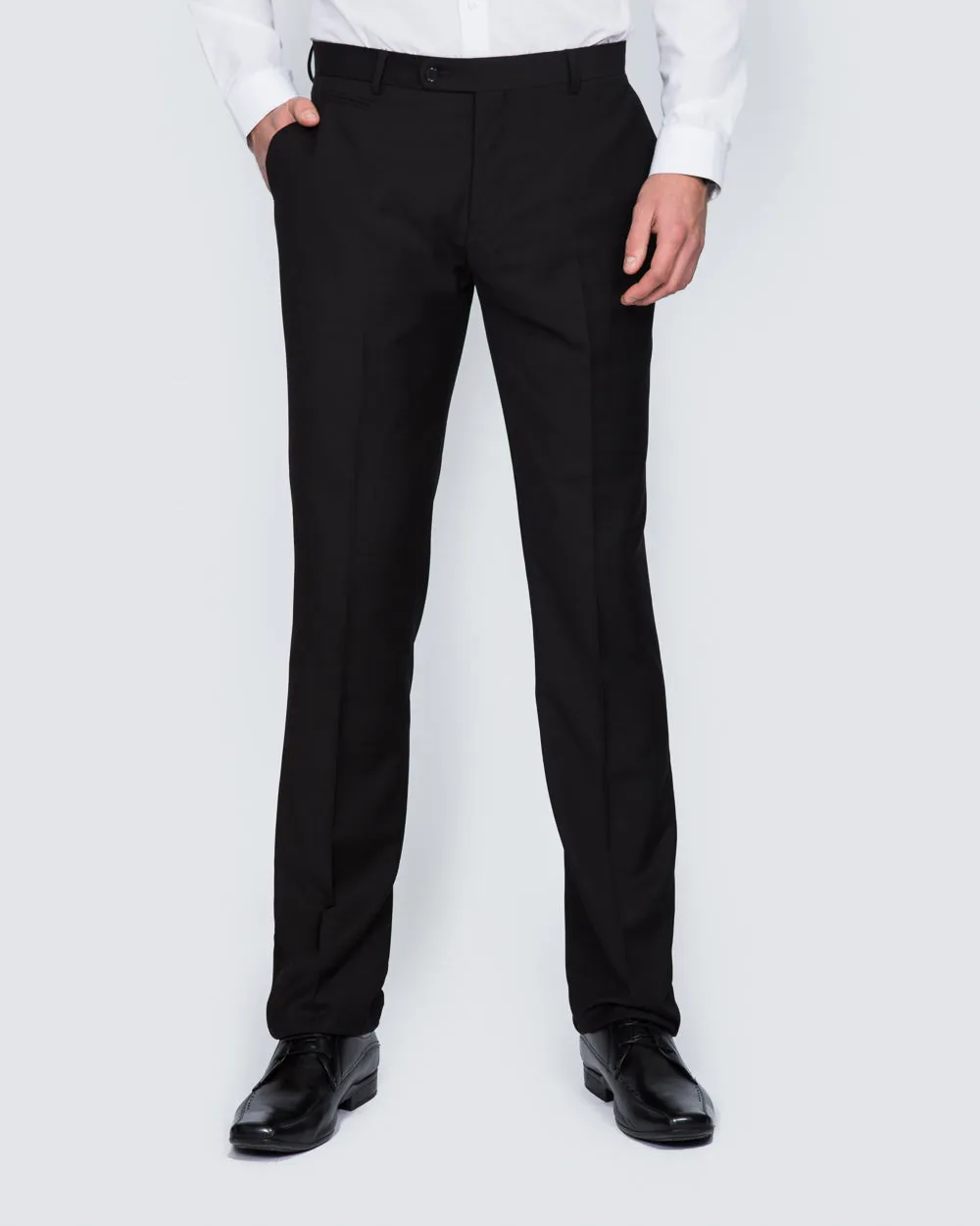 Skopes Slim Fit Superfine Twill Trousers (black)