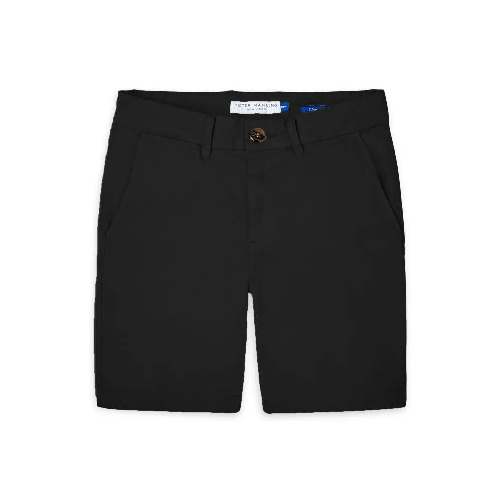 Stretch Chino Shorts - Black