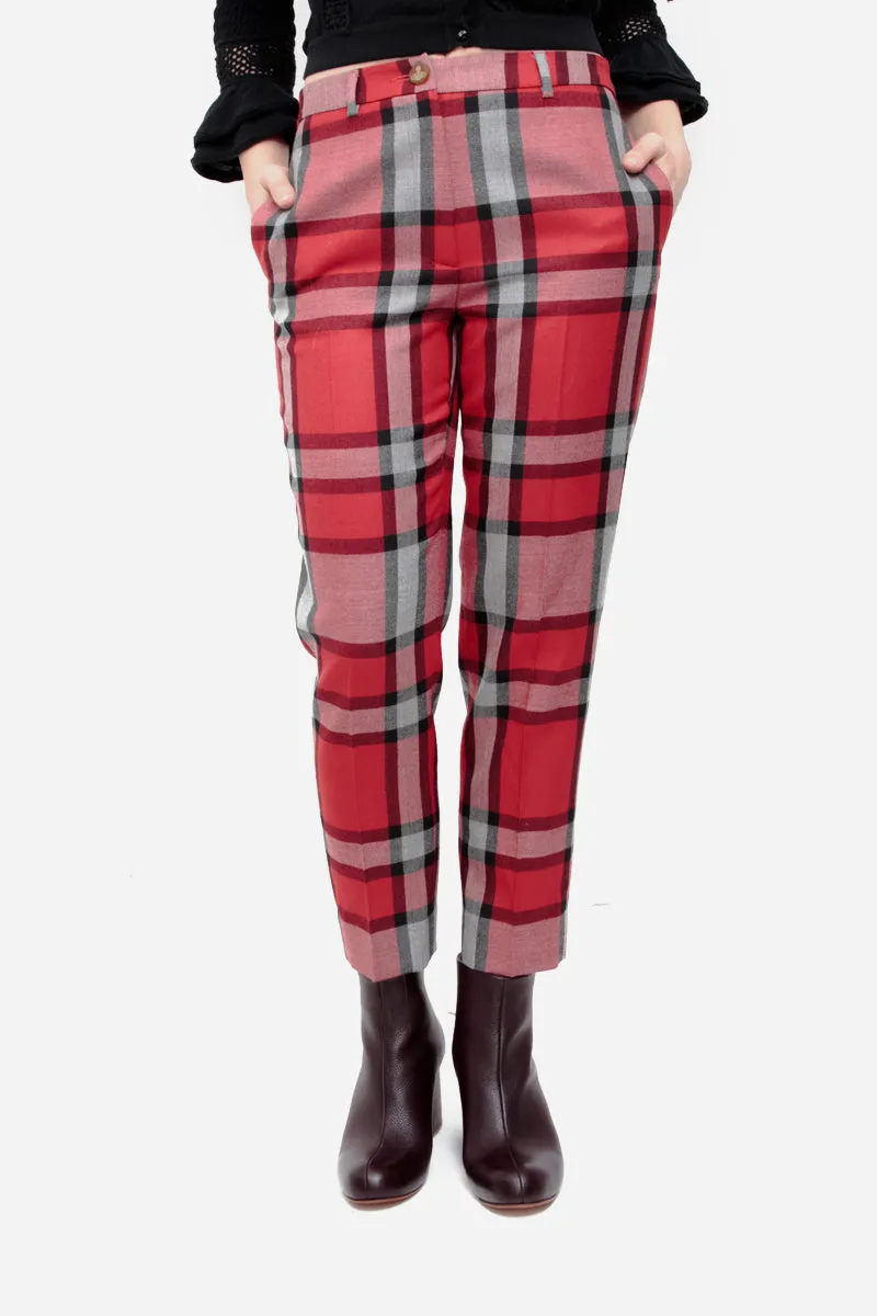 TARTAN TROUSERS