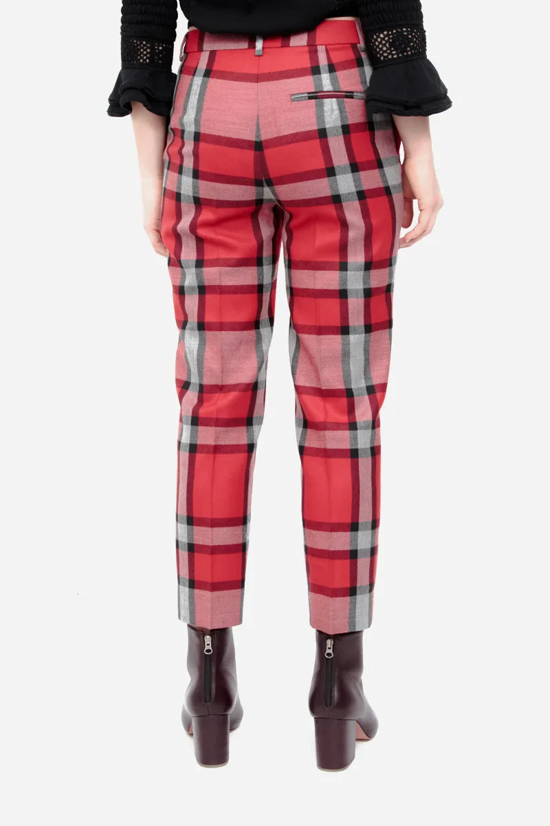 TARTAN TROUSERS