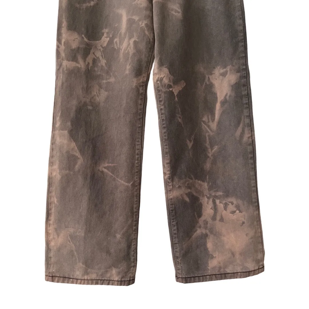 Versace Relaxed Denim Jeans in Limewash / 33" Waist