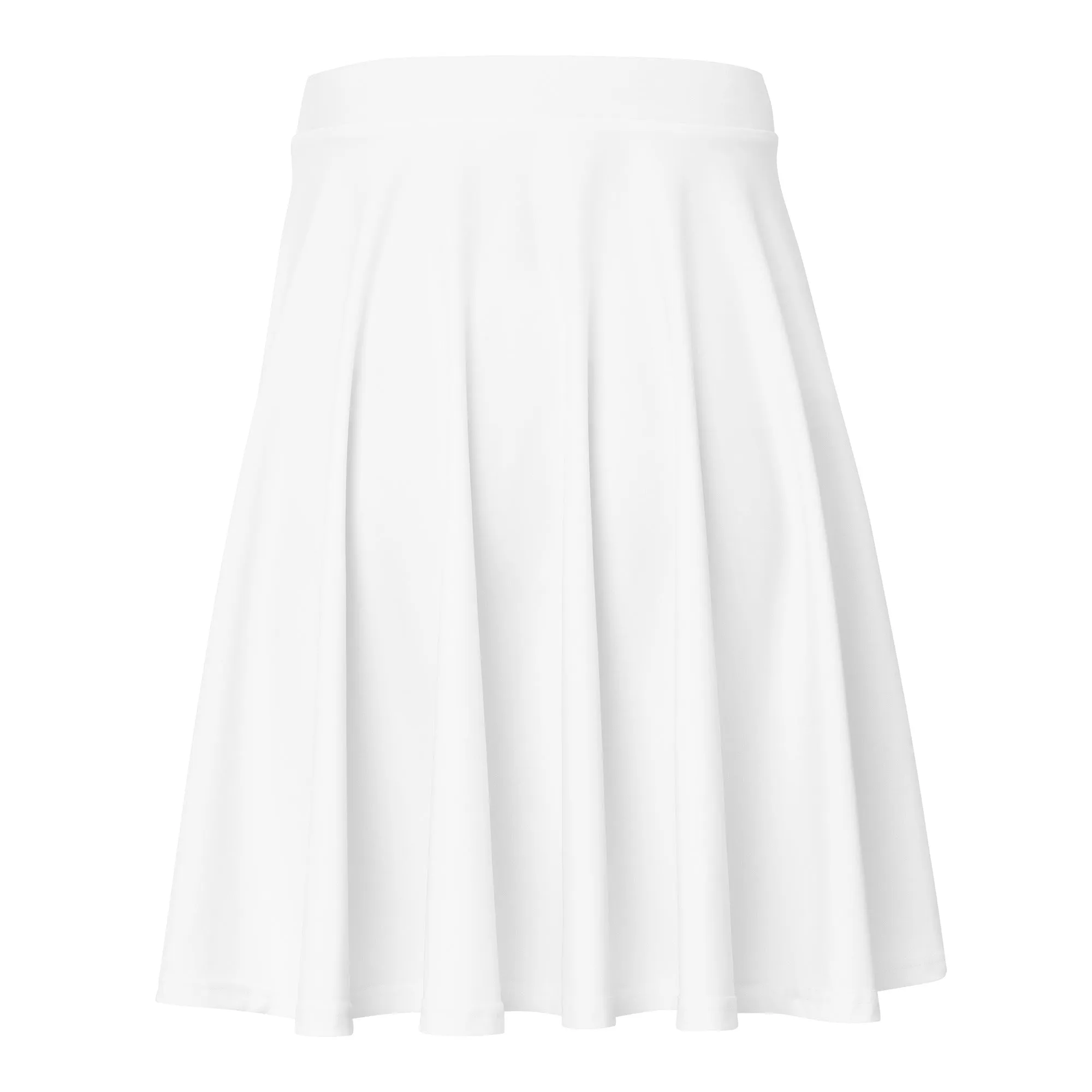 White Skater Skirt