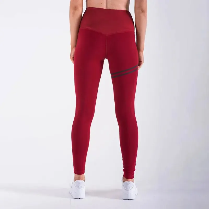 Women's Gym Leggings – Moisture-Wicking, Slimming Waistband Yoga Pants, Stylish Designs